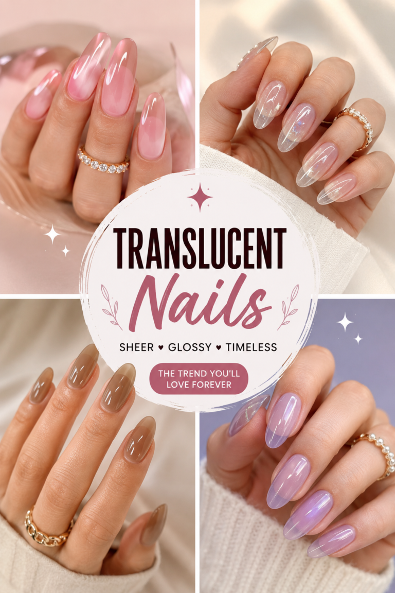 17 Translucent Nails That Look Effortlessly Expensive