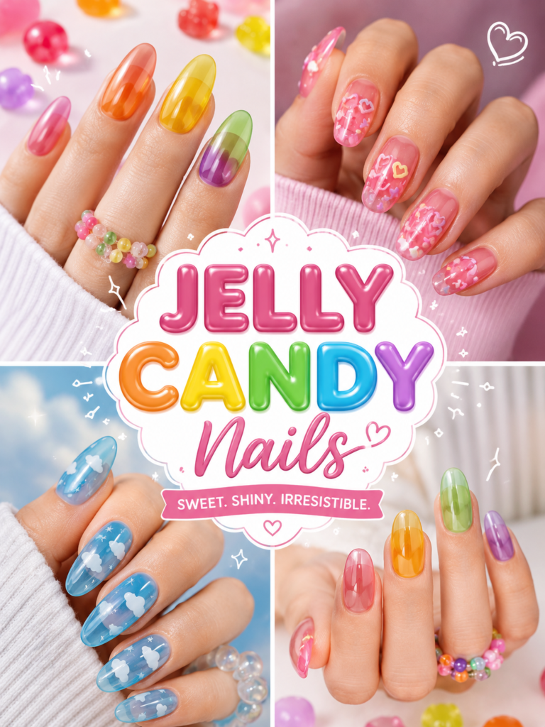 New Jelly Candy Nails That Make Your Hands Look Delicious