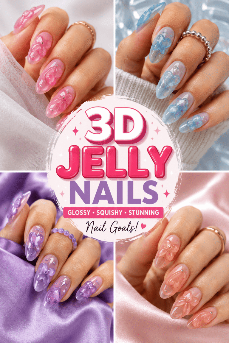 3D Jelly Nails That Are Bouncy Bold and Beautiful