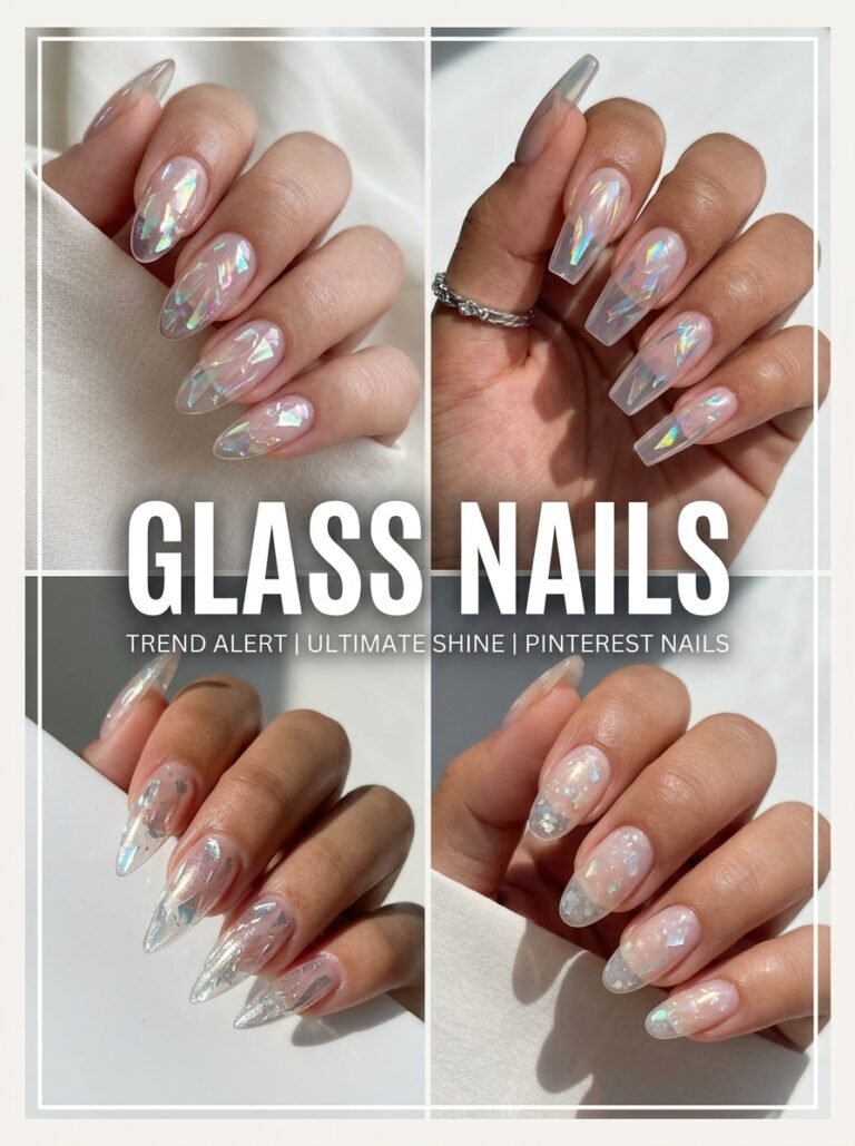 18 Glass Nails for 2026 That Are Sheer Pure and Perfect
